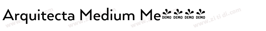 Arquitecta Medium Me字体转换